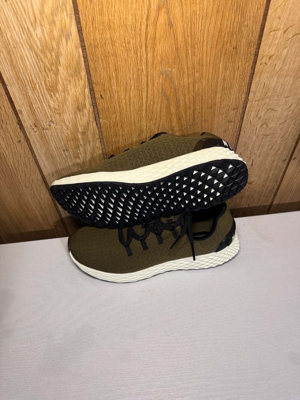 NOBULL Tactical Green Allday Knit Shoes Sneakers